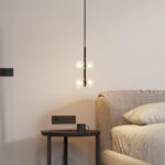 Glass Pendant Lamp Interior Decorative Lights Home Living Room Bedside Hanging Lighting - Image 4