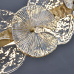 LED Chandelier Living Room Dining Room Bedroom Lamp Villa Hotel Hall Glass Chandelier - Image 5