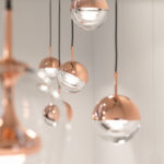 Hot Sale Modern Fancy Single Acrylic Globe Ball Hanging Pendant Lamp Light For Apartment Home - Image 3