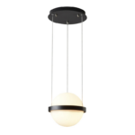 Nordic Modern Chandelier lighting Round Ball White Glass Suspension Lamp Decorative Pendant Light