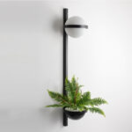 Industrial Style Creative Green Plant Pendant Light Designer Minimalist Ins Style Wall Lamp for Bedside Model House Milk Tea Shop Window Display - Image 4