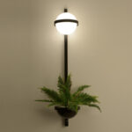 Industrial Style Creative Green Plant Pendant Light Designer Minimalist Ins Style Wall Lamp for Bedside Model House Milk Tea Shop Window Display - Image 3