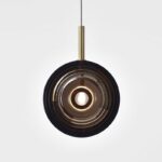 Creative Retro Ceiling Chandelier Lamp For Home Bar Glass Ball Pendant Light Fixtures - Image 5