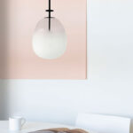 Glass Chandelier Bedroom Nordic Living Room Hotel Modern Creative Bedside Lamp - Image 3