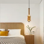 Room Gold Glass Shade Hanging Lamp Kitchen Island Nordic Modern Globe Design Pendant Light - Image 2