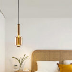 Room Gold Glass Shade Hanging Lamp Kitchen Island Nordic Modern Globe Design Pendant Light - Image 3