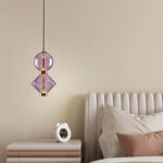 Nordic Style Interior Led Pendant Lighting For Hotel Home Decoration Glass Lamp Modern Chandelier - Image 3