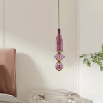 LED Glass Lamp Shade Brass Decoration Hanging Fixtures Pendant Lamps For Home Decor - Image 2