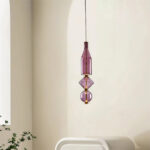 LED Glass Lamp Shade Brass Decoration Hanging Fixtures Pendant Lamps For Home Decor - Image 3