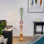 Bedside Atmosphere Standing LED Floor Lamp Decorative Lamps For Desk Living Room Bedroom - Image 2