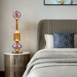 Bedside Atmosphere Standing LED Table Lamp Indoor Lamps For Desk Living Room Bedroom - Image 3