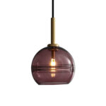 Glass Ball E27 Pendant Lights Modern Chandelier For Dinning Table Bedroom Hanging Lamp
