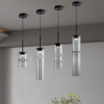 Simple Modern Lamps Home Decor Pendant Lamp Living Room Bedroom Glass Led Chandelier - Image 3