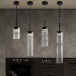 Simple Modern Lamps Home Decor Pendant Lamp Living Room Bedroom Glass Led Chandelier - Image 4