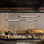 Nordic Retro Artistic Smoky Grey Glass Chandelier Restaurant Dining Room LED Lamp Pendant Light - Image 2