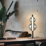Modern Decoration Indoor Lighting Smoke Grey Table Light Desk LED Lighting Luxury - Image 2
