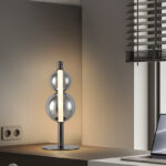 Modern Decoration Indoor Lighting Smoke Grey Table Light Desk LED Lighting Luxury - Image 3