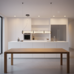 Minimalist restaurant bar counter cashier counter designer studio tea room coffee shop guesthouse single row pendant lamp - Image 7