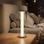 New designer sofa with glass bedside lamp for living room bedroom bedside lamp for dining table bar counter lamp for restaurant - Image 5