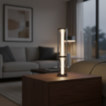 New Italian designer minimalist luxury glass villa living room floor lamp bedroom bedside lamp - Image 6