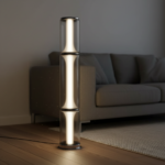 Italian living room glass atmosphere-sensing floor lamp - Nordic designer model room - modern minimalist artistic floor lamp - Image 2