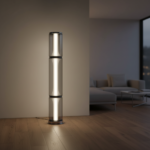 Italian living room glass atmosphere-sensing floor lamp - Nordic designer model room - modern minimalist artistic floor lamp - Image 3