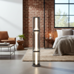 Italian living room glass atmosphere-sensing floor lamp - Nordic designer model room - modern minimalist artistic floor lamp - Image 6