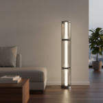 Italian living room glass atmosphere-sensing floor lamp - Nordic designer model room - modern minimalist artistic floor lamp - Image 7