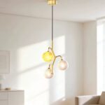 French light luxury style living room chandelier modern simple style hallway light dining room lamp