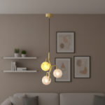French light luxury style living room chandelier modern simple style hallway light dining room lamp - Image 2