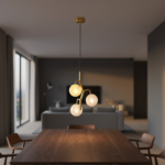 French light luxury style living room chandelier modern simple style hallway light dining room lamp - Image 3