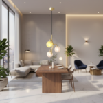 French light luxury style living room chandelier modern simple style hallway light dining room lamp - Image 4