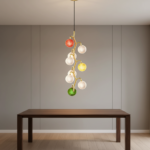 French light luxury style living room chandelier  simple and modern style hallway light individual and creative style antique style restaurant lighting fixtures - Image 5