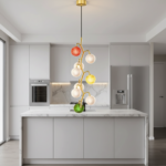 French light luxury style living room chandelier  simple and modern style hallway light individual and creative style antique style restaurant lighting fixtures - Image 7