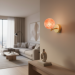 High-end hallway wall lamp with creative and unique design, glass wall lamp, 2026 new model, exhibition hall, living room, bedroom, bar table lamp - Image 3