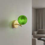 High-end hallway wall lamp with creative and unique design, glass wall lamp, 2026 new model, exhibition hall, living room, bedroom, bar table lamp - Image 2