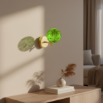 High-end hallway wall lamp with creative and unique design, glass wall lamp, 2026 new model, exhibition hall, living room, bedroom, bar table lamp - Image 6