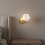 High-end hallway wall lamp with creative and unique design, glass wall lamp, 2026 new model, exhibition hall, living room, bedroom, bar table lamp - Image 5
