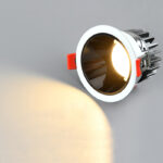 Anti Glare Spotlight Cob Embedded Living Room No Main Light Led Ceiling Downlight - Image 2