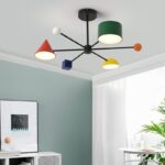 Modern Simple Creative Living Room Cartoon Children Bedroom Atmosphere Decorative Chandelier - Image 2