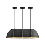 Home and Office Lighting Commercial Sound-Absorbing Colorful Felt Fabric Chandelier