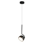 Nordic Minimalist Iron Hanging Lights Indoor Decoration Black Iron Pendant Light For Cafe Bar