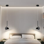 Nordic Minimalist Iron Hanging Lights Indoor Decoration Black Iron Pendant Light For Cafe Bar - Image 4