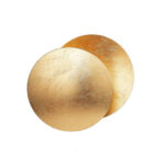 Modern Gold LED Round Metal Sconce Wall Lamp Home And Bedroom Decorating