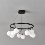 Italian Living Room Creative Black Cherry Dining Room Children's Room Bedroom Pendant Light - Image 9