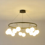 Italian Living Room Creative Black Cherry Dining Room Children's Room Bedroom Pendant Light - Image 2