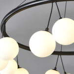 Italian Living Room Creative Black Cherry Dining Room Children's Room Bedroom Pendant Light - Image 12