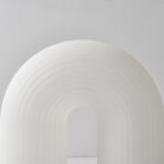 Hot Sale Modern Style Bedroom Decoration Gold Metal White Plastic LED Table Desk Lamp - Image 6