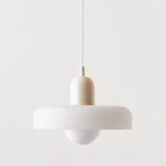 Nordic Retro Danish Colored Macaron Glass Chandelier Pendant Lamp - Image 7