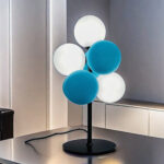 Magic Bean Living Room Dining Room Villa Modern Light Luxury Colorful Grape Table Lamp - Image 4